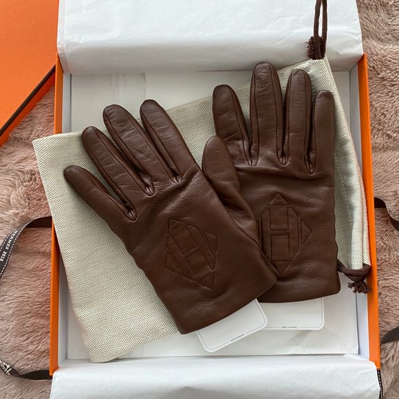 HERMES Leather Gloves - Picture 5 of 10